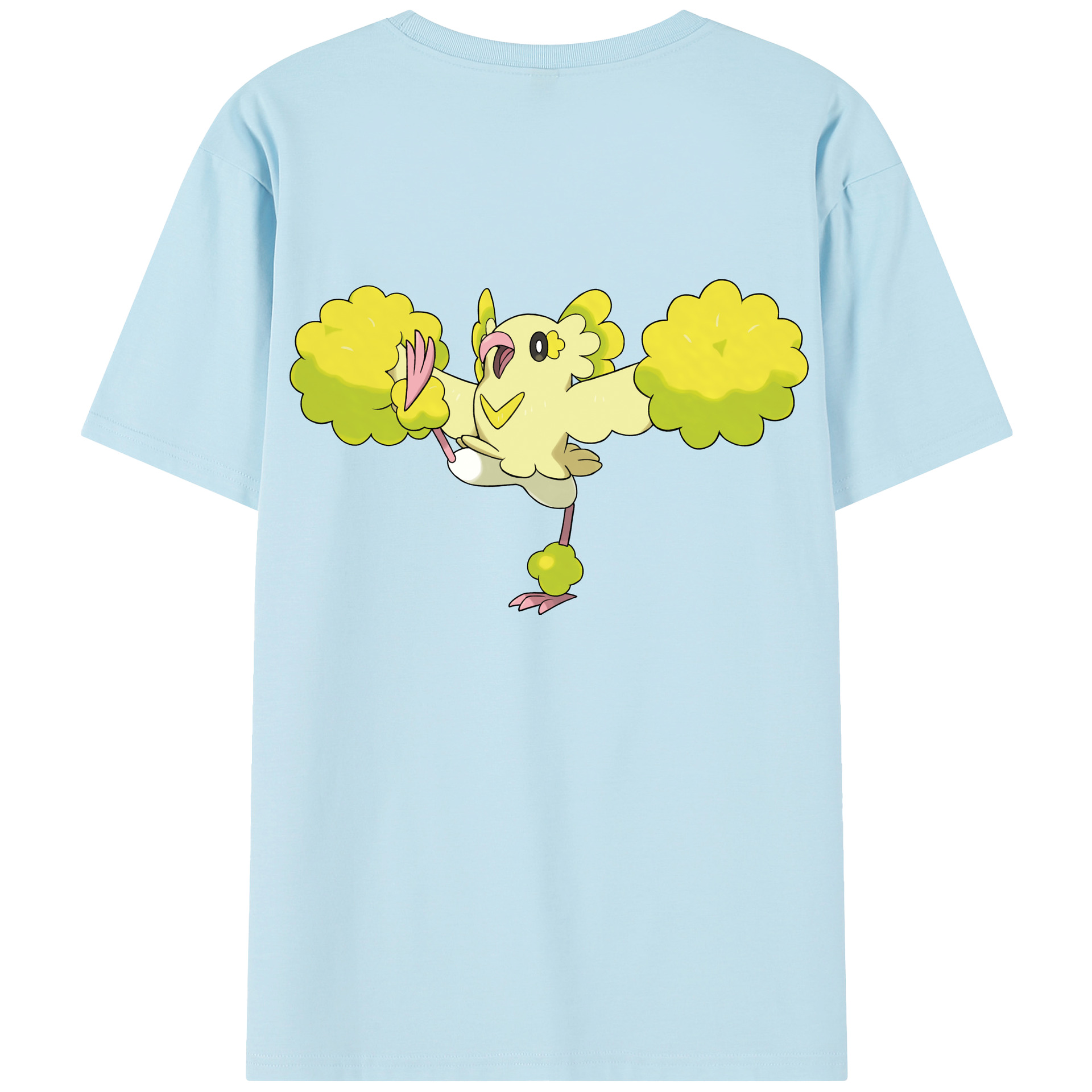 （画像用） ポケットモンスター Pokémon 綿100％半袖Tシャツ（背面プリント）